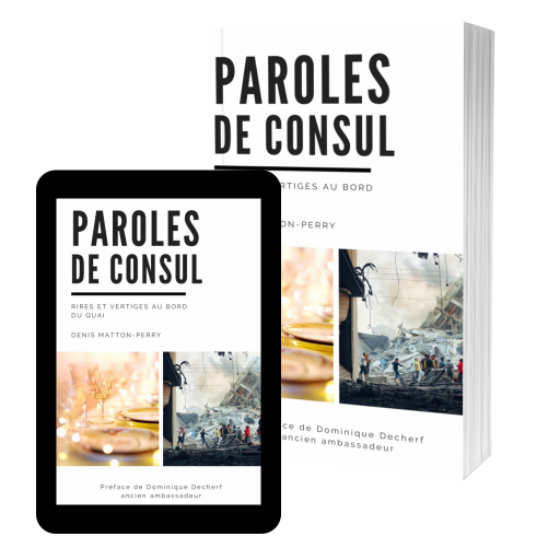 Couverture de Paroles de consul par Denis MATTON-PERRY