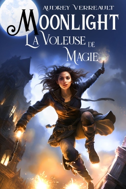 Couverture de Moonlight : La voleuse de Magie par Audrey Verreault