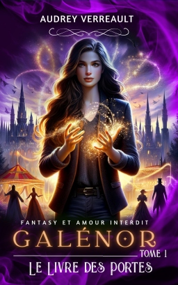 Couverture de Galénor tome 1 : Le livre des Portes par Audrey Verreault