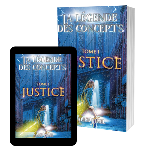 Couverture de La légende des Concepts : Justice (T1) par Alice Rigel