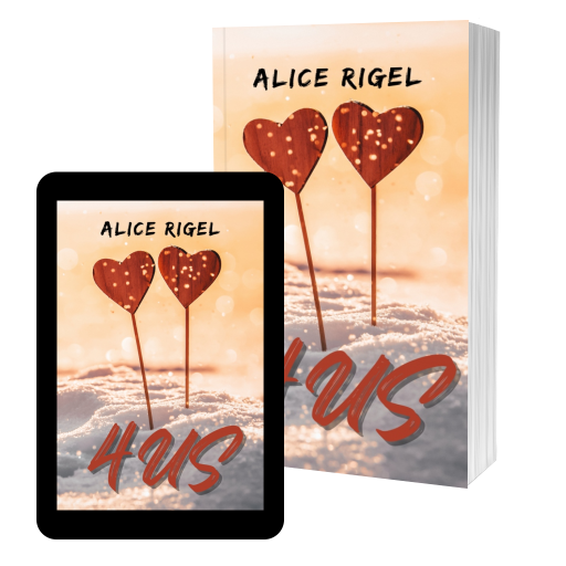 Couverture de 4US par Alice Rigel
