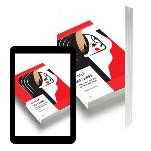 Couverture de Au del&agrave; des larmes par No&euml;lle BARBIERA