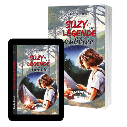 Couverture de Suzy et la légende oubliée par Emilie Barcat