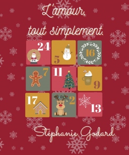Couverture de L'amour tout simplement par Stéphanie Godard