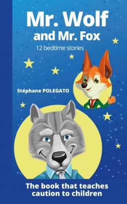Couverture de Mr. Wolf and Mr. Fox - 12 bedtime stories par Stéphane POLEGATO