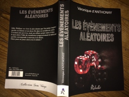 Couverture de Les Evènements Aléatoires par Véronique d'Anthonay