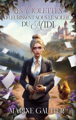 Couverture de Les Violettes fleurissent sous le soleil du Midi par Marine Gautier