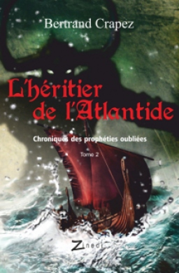 Couverture de L'Héritier de l'Atlantide par Bertrand Crapez