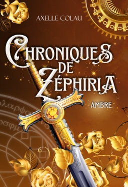 Couverture de Ambre - Tome 2 des Chroniques de Zéphiria par Axelle Colau