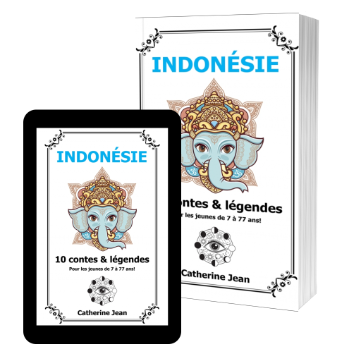 Couverture de Contes et légendes - INDONÉSIE par Catherine Jean