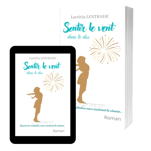 Couverture de Sentir le vent dans le dos par Laetitia LESTRADE