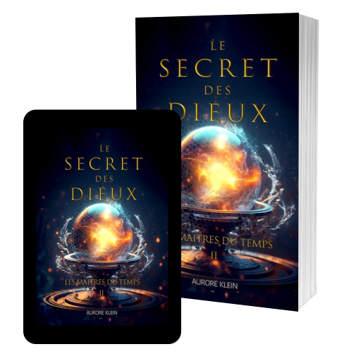 Couverture de Le Secret des Dieux - T.2 Les Maîtres du Temps par Aurore Klein