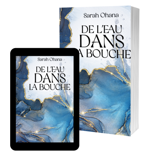 Couverture de De l'eau dans la bouche par Sarah Ohana