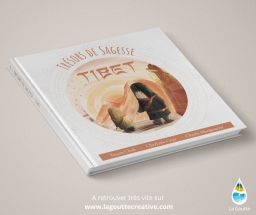 Couverture de Trésors de Sagesse - Tibet par Charlotte Cruz, illustré par Chilly Charly, compilé par le Dr Chok