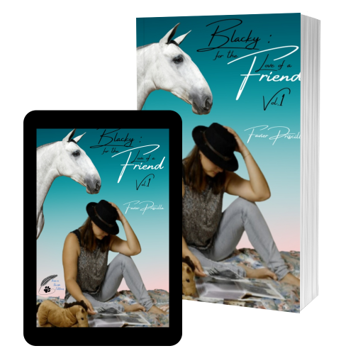 Couverture de Blacky : For the Love of a Friend Volume 1 par priscilla favier