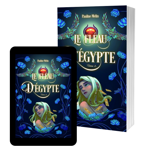 Couverture de Le Fléau d'Egypte - Tome 2 par Pauline Melin