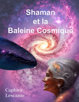 Couverture de Shaman et la Baleine Cosmique par Caphira Lescante