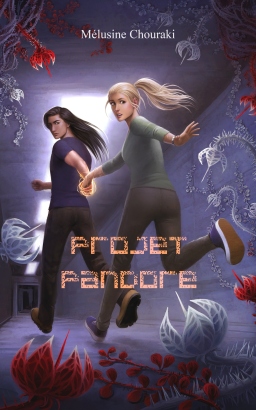 Couverture de Projet Pandore (La Toile de lumière, tome 4) par Mélusine Chouraki