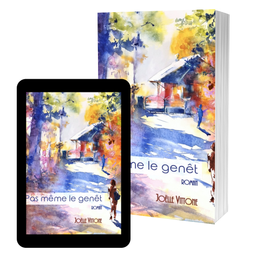 Couverture de Pas même le genêt par Joëlle Vittone