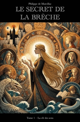 Couverture de Le secret de la Brèche: Tome 1 - La clé des sens par Philippe de Marcillac