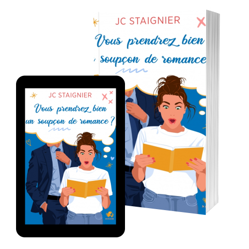 Couverture de Vous prendrez bien un soupçon de romance ? par Jc Staignier