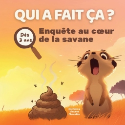 Couverture de Enquête au cœur de la savane par VINCENT CHEVALIER
