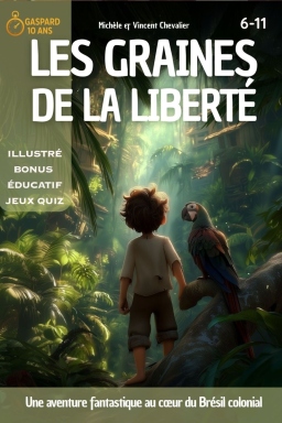 Couverture de GASPARD, 10 ANS, LES GRAINES DE LA LIBERTÉ par VINCENT CHEVALIER