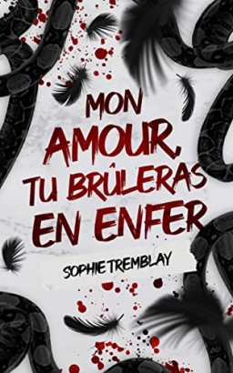 Couverture de Mon amour, tu brûleras en enfer par Sophie Tremblay