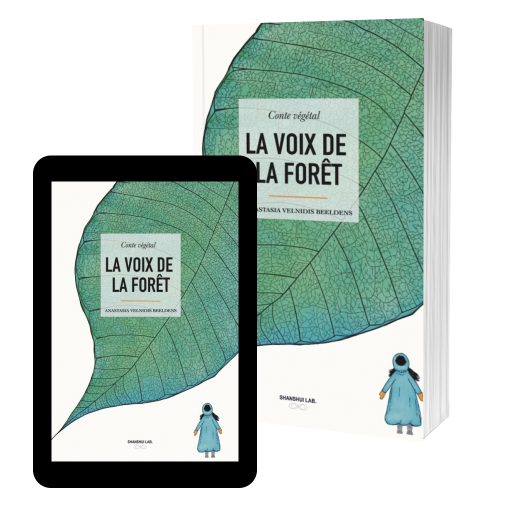 Couverture de La voix de la forêt par Anastasia Velnidis Beeldens