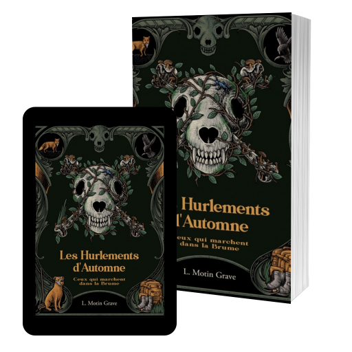 Couverture de Les Hurlements d'Automne - tome 1: Ceux qui marchent dans la Brume par Laura Motin Grave