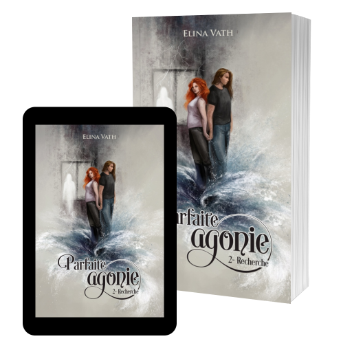 Couverture de Parfaite Agonie, tome 2 : Recherche par Elina Vath