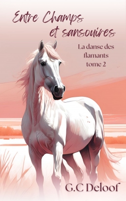 Couverture de Entre Champs et sansouires - La danse des flamants tome 2 par G.C Deloof