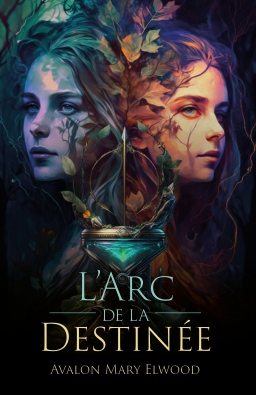 Couverture de La Saga de Cassandre et Akoriss, Tome 1 : L'Arc de la destinée par Avalon Mary ELWOOD