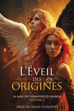 Couverture de La Saga de Cassandre et Akoriss, Tome 2 : L'Éveil des origines par Avalon Mary ELWOOD