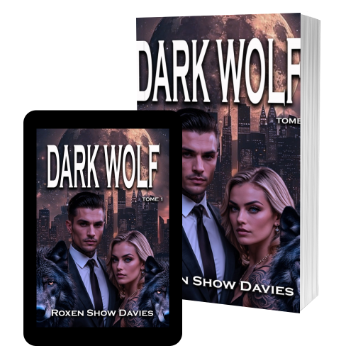 Couverture de DARK WOLF par Roxen Show Davies