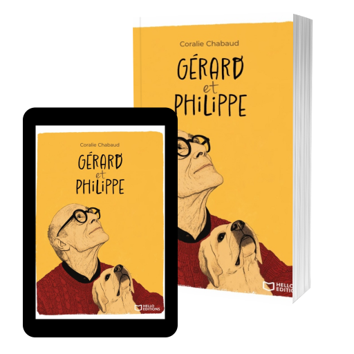 Couverture de Gérard et Philippe par Coralie CHABAUD