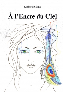 Couverture de À l'Encre du Ciel par Karine de Saga