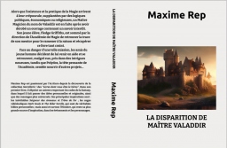Couverture de La disparition de Maître Valaddir par Maxime Rep