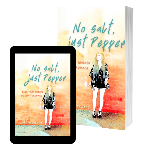 Couverture de No salt, just Pepper par Charlotte Deghilage