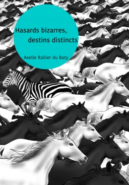Couverture de Hasards bizarres, destins distincts par Axelle Rallier du Baty
