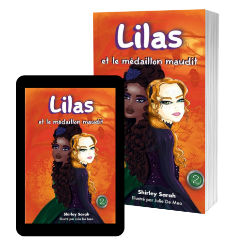 Couverture de Lilas et le médaillon maudit - Tome 2 par Shirley Sarah