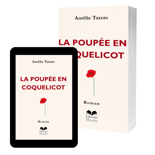 Couverture de La Poupée en coquelicot par Aurélie Tazorc