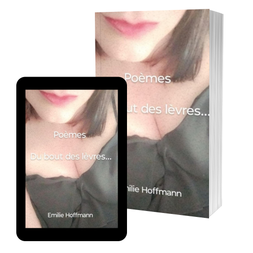Couverture de Poèmes du bout des lèvres par Emilie Hoffmann