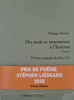 Couverture de Des mots se murmurent à l'horizon par Philippe BAUDRY