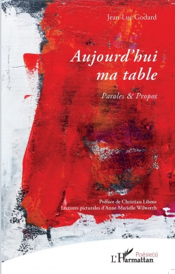 Couverture de AUJOURD'HUI MA TABLE par Jean-Luc Godard