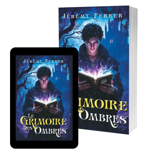 Couverture de Le Grimoire des Ombres par Jérémy FERRER