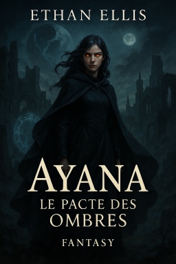 Couverture de Ayana, le pacte des ombres par Ethan Ellis