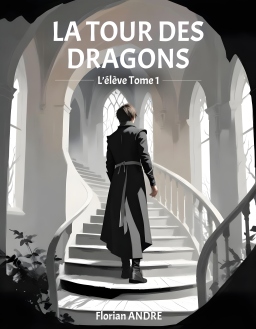 Couverture de La Tour des Dragons L’élève Tome 1 par Florian ANDRE