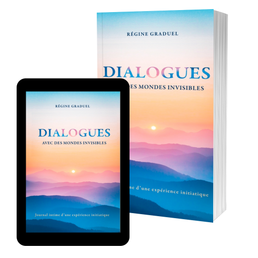 Couverture de Dialogues avec des mondes invisibles par Régine Graduel