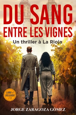 Couverture de Du sang entre les vignes par Jorge Zaragoza Gomez